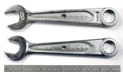 [Indestro Select Steel 9/16x5/8 Open+Box Wrench]