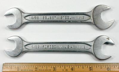 [Indestro Select Steel 19/32x11/16 Open-End Wrench]