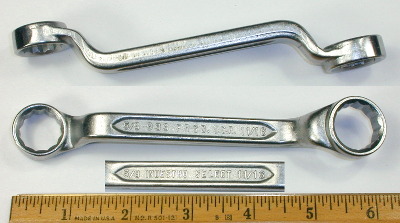 [Indestro Select No. 933 5/8x11/16 Short Offset Box Wrench]
