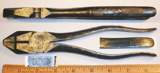 [Kraeuter 1801-8-1/2 8.5 Inch Lineman's Pliers]