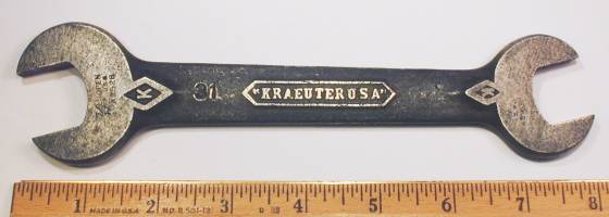 [Kraeuter A2528 25/32x7/8 Open-End Wrench]