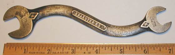 [Kraeuter B1618 1/2x9/16 S-Shaped Open-End Wrench]