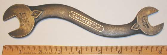[Kraeuter B2022 5/8x11/16 S-Shaped Open-End Wrench]