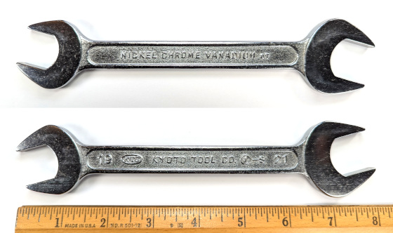 [KTC 19x21mm Open-End Wrench]