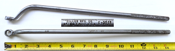 [Miller Mfg. C-3512 7/16 Offset Single-Box Wrench]