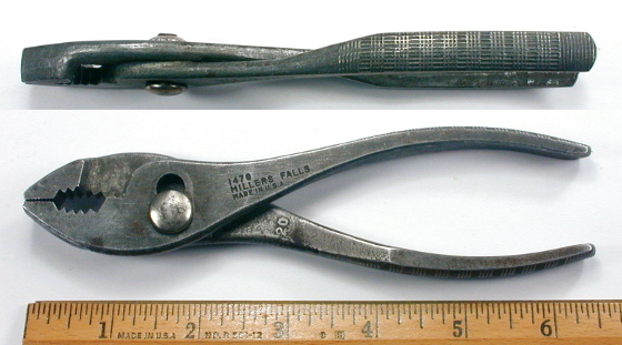 [Millers Falls No. 1470 6 Inch Combination Pliers]