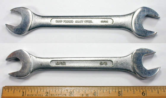[Japanese 19/32x5/8 Open-End Wrench]