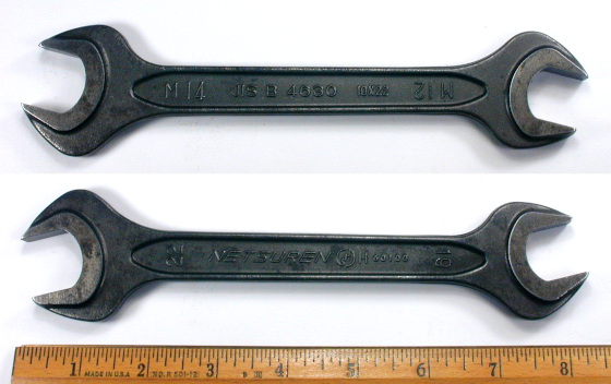 [Netsuren 19x22mm Open-End Wrench]