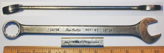 [New Britain NDF-63 13/16 Combination Wrench]