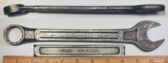 [New Britain NDF-66 15/16 Combination Wrench]