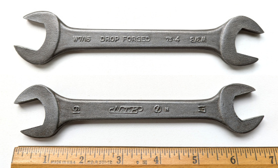 [NTK 17x19mm Open-End Wrench]