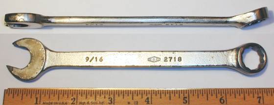 [P&C 2718 9/16 Combination Wrench]