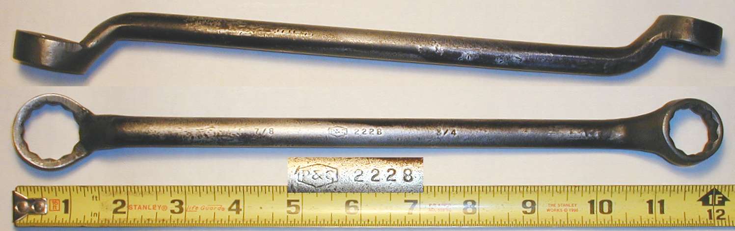 * Details about   PROTO 1133M 30M x 32M 12PT MODIFIED OFFSET BOX WRENCH VINTAGE * USA MADE 