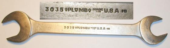 [Plomb 3035 Open-End Wrench]