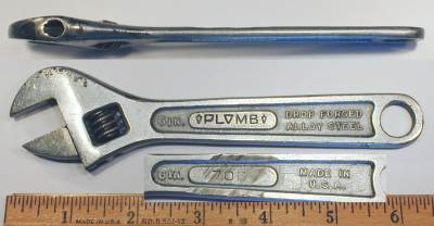 [Plomb Early 706 6 Inch Adjustable Wrench]