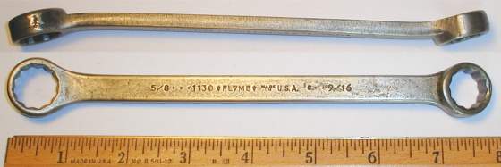 [Plomb 1130 9/16x5/8 Box-End Wrench]