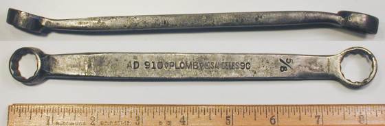 [Plomb AD910 9/16x5/8 Box-End Wrench]