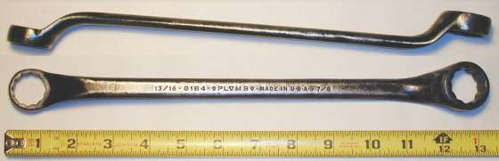 vintage   ________________________E-8 No.WF-84  box end wrench Details about   Plomb, Plvmb 