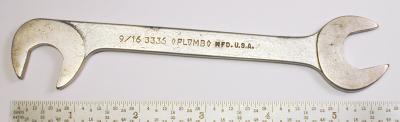 [Plomb 3322 9/16x9/16 Electrical Open-End Wrench]