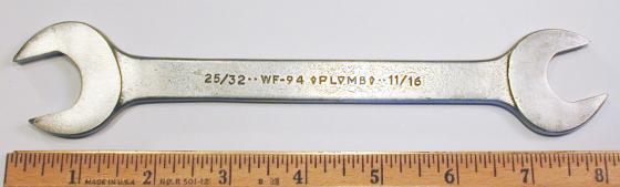 [Plomb WF-94 11/16x25/32 Open-End Wrench]