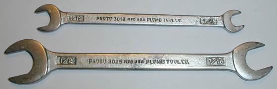 [Proto Plomb Tool Co. Wrenches]
