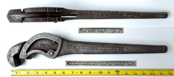 [Reed No. 16 Katzki Patent Pipe Wrench]