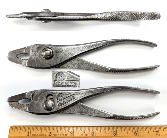 [Sanki 7 Inch Thin-Nose Combination Pliers]