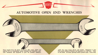 [1935 Catalog Illustration of Curved Arc Forged in U.S.A.]