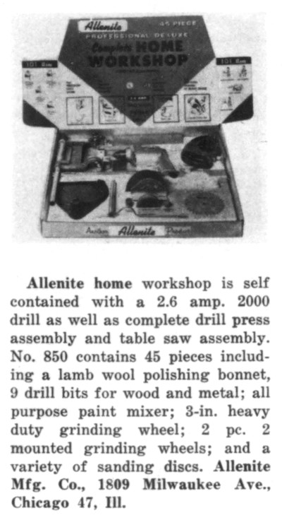 [1959 Notice for Allenite Workshop]