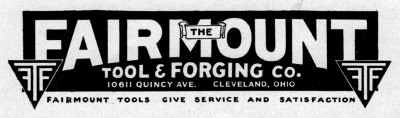 [Fairmount Logo from 1933 Catalog]