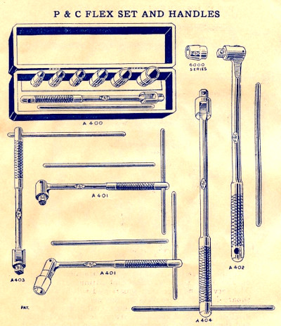[1927 Catalog Listing for P&C Flex Handles]