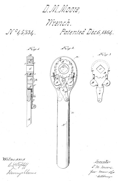 [Illustration for D.M. Moore Patent 45,334]