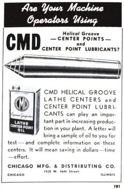 [1941 Advertisement for CMD Centers]
