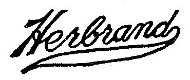 Herbrand Script Logo