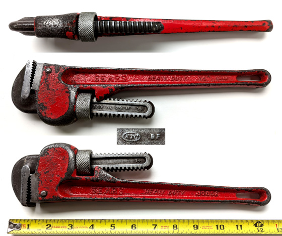 [Sears 30852 BF 14 Inch Pipe Wrench]