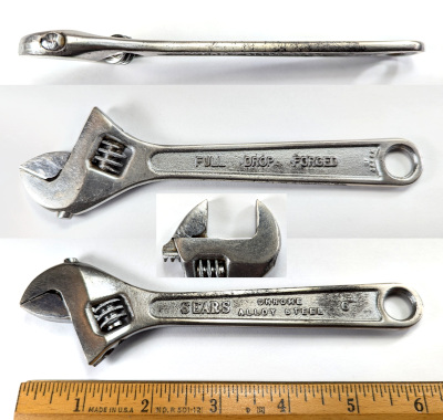[Sears 30870 BF 6 Inch Adjustable Wrench]