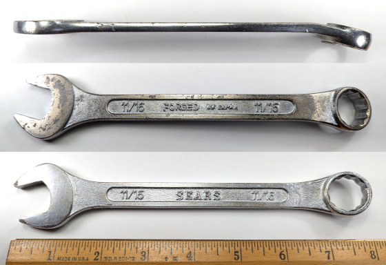 [Sears BF 11/16 Combination Wrench]