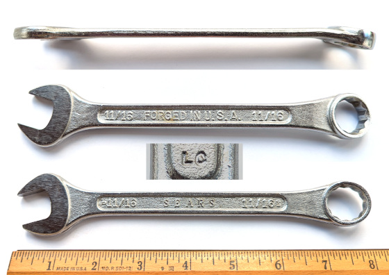 [Sears LC 11/16 Combination Wrench]