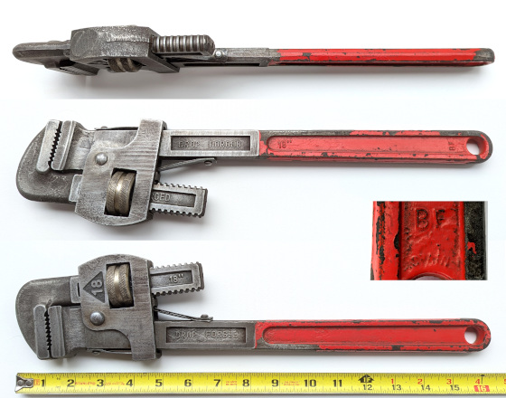 [Sears 30884 BF 18 Inch Stillson-Pattern Pipe Wrench]