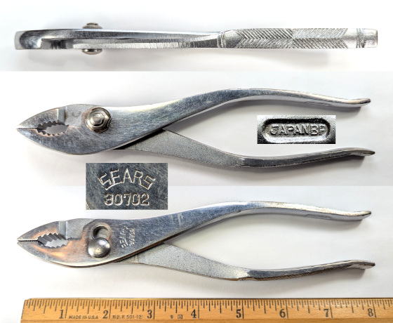 [Sears 30702 BF 8 Inch Combination Pliers]