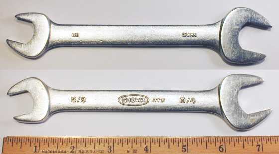 [Showa 5/8x3/4 Open-End Wrench]