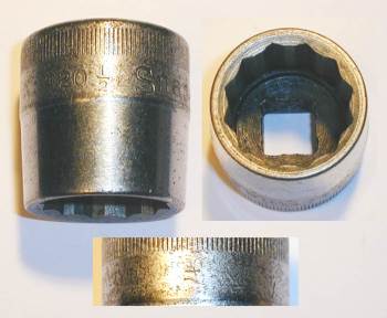 [Snap-on 1/2-Drive DH-320-1/2 1 Inch Socket]