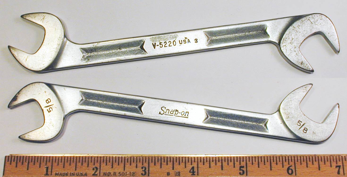 Snap-on™ 1 7/8" 4-way angled Head Open End Wrench VS60 Old Logo Little Used