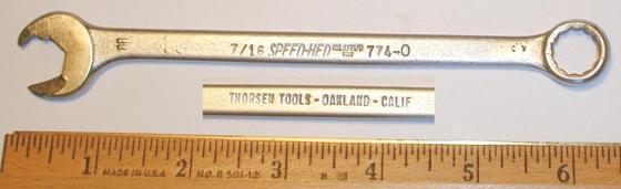 [Thorsen Speed-Hed 774-0 7/16 Combination Wrench]