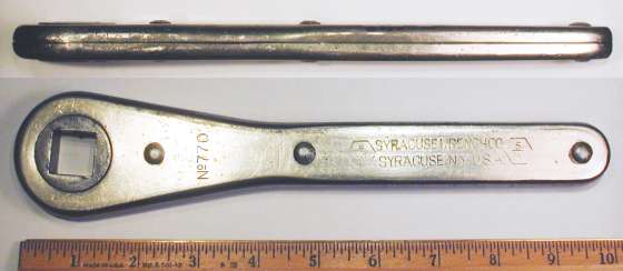 [Syracuse Wrench No. 770 11/16-Drive Ratchet]