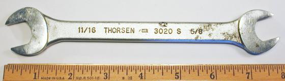 [Thorsen 3020S 5/8x11/16 Open-End Wrench]