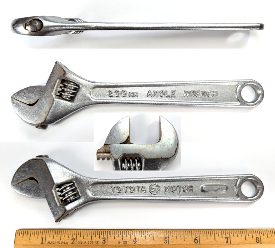 [Toyota Motor 200mm Adjustable Wrench]