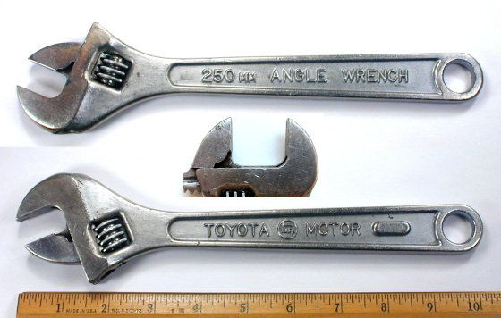 [Toyota Motor 250mm Adjustable Wrench]