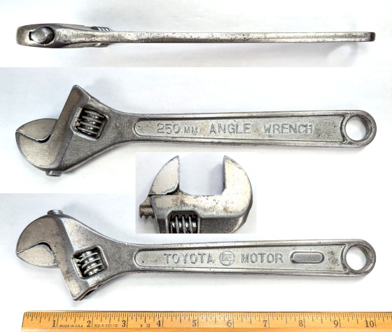 [Toyota Motor 250mm Adjustable Wrench]