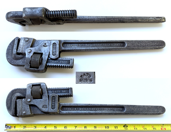 [Trimo 18 Inch Pipe Wrench]